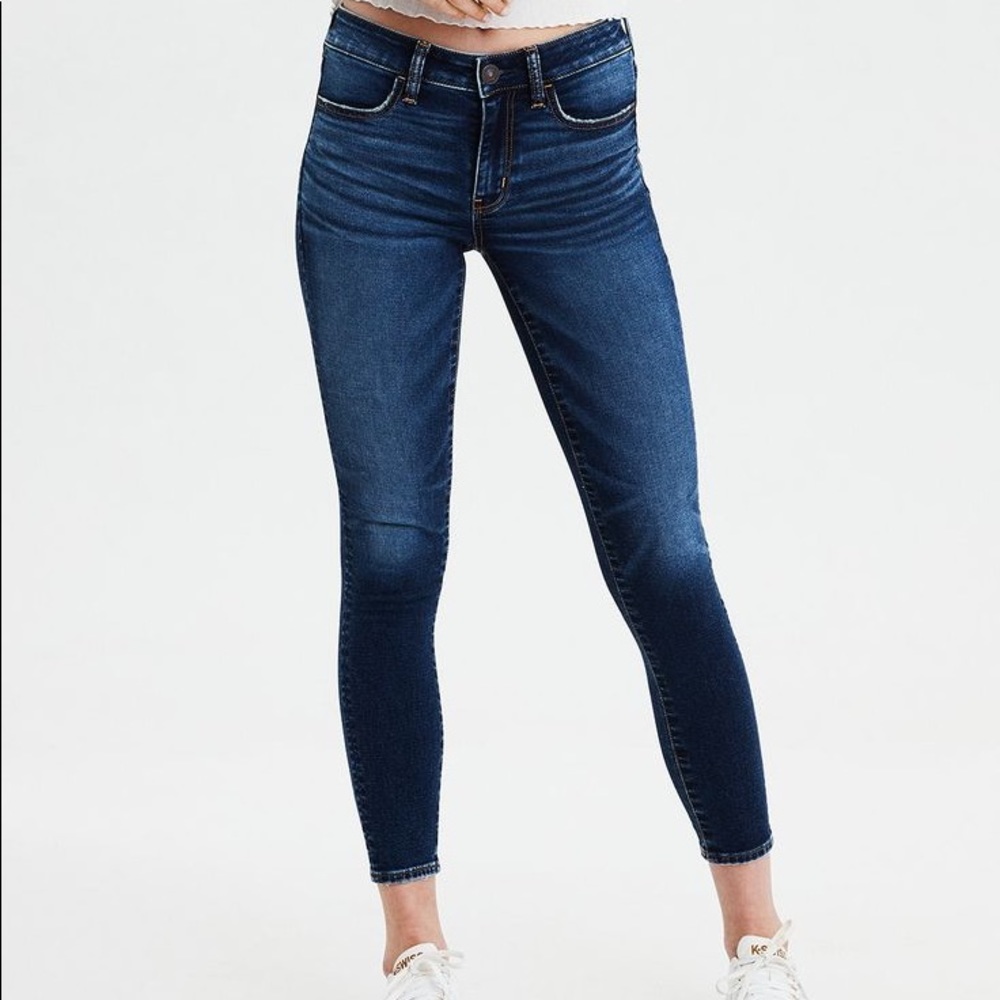 American Eagle Super Stretch Jegging Ankle Size 2